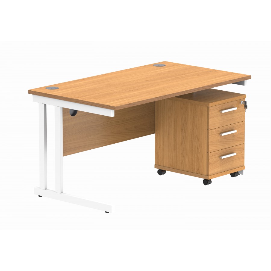 Core Desk With Underdesk Pedestal